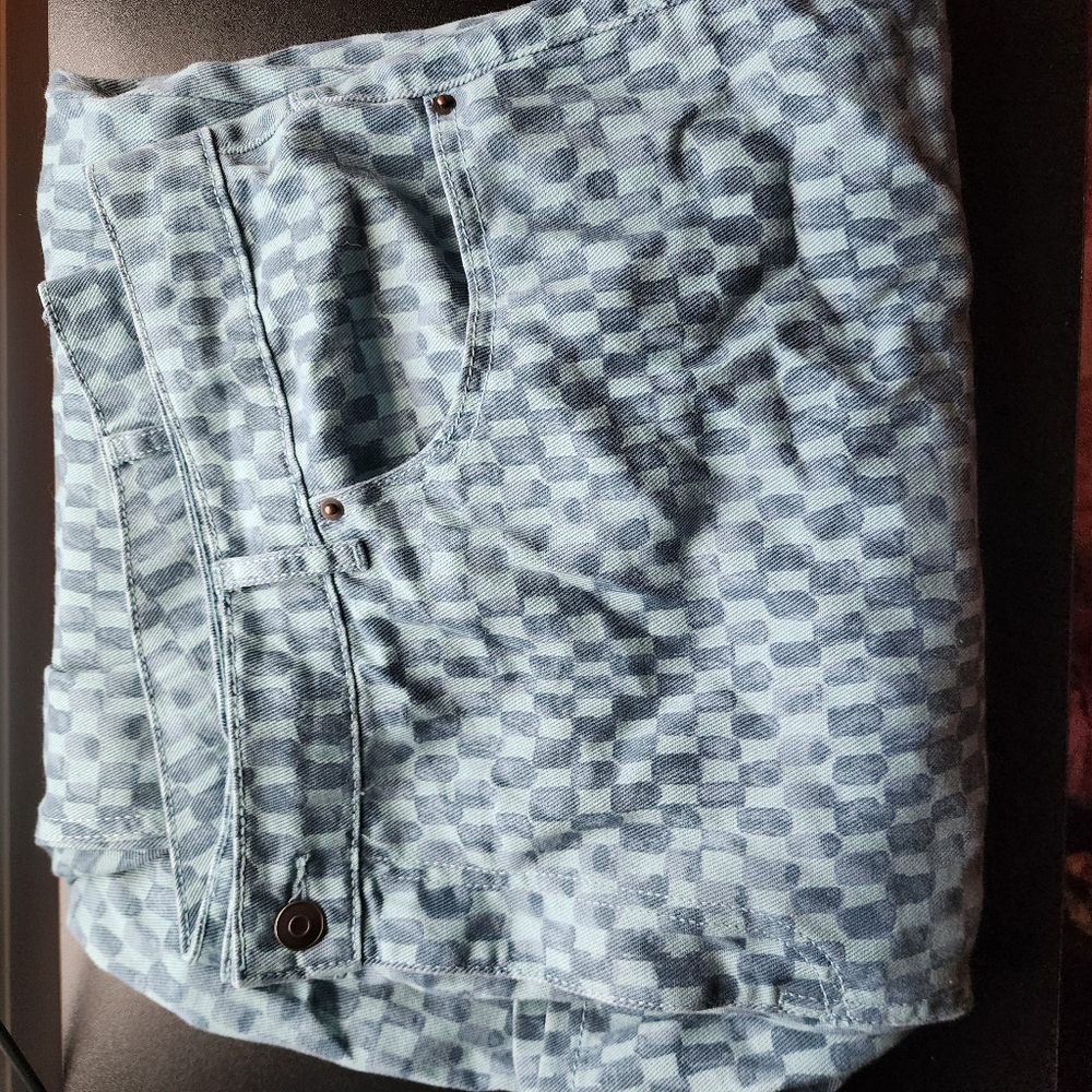 Future Collective Checkered Jeans size 20 - Picture 2 of 4